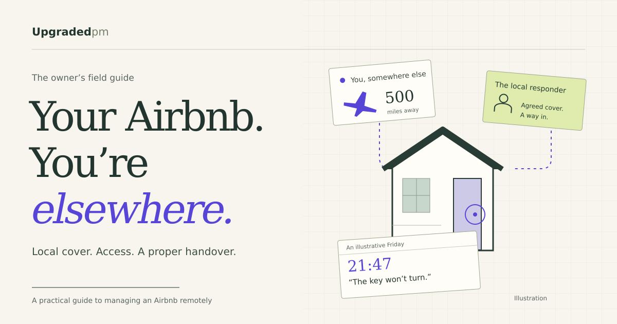 How to manage an Airbnb remotely