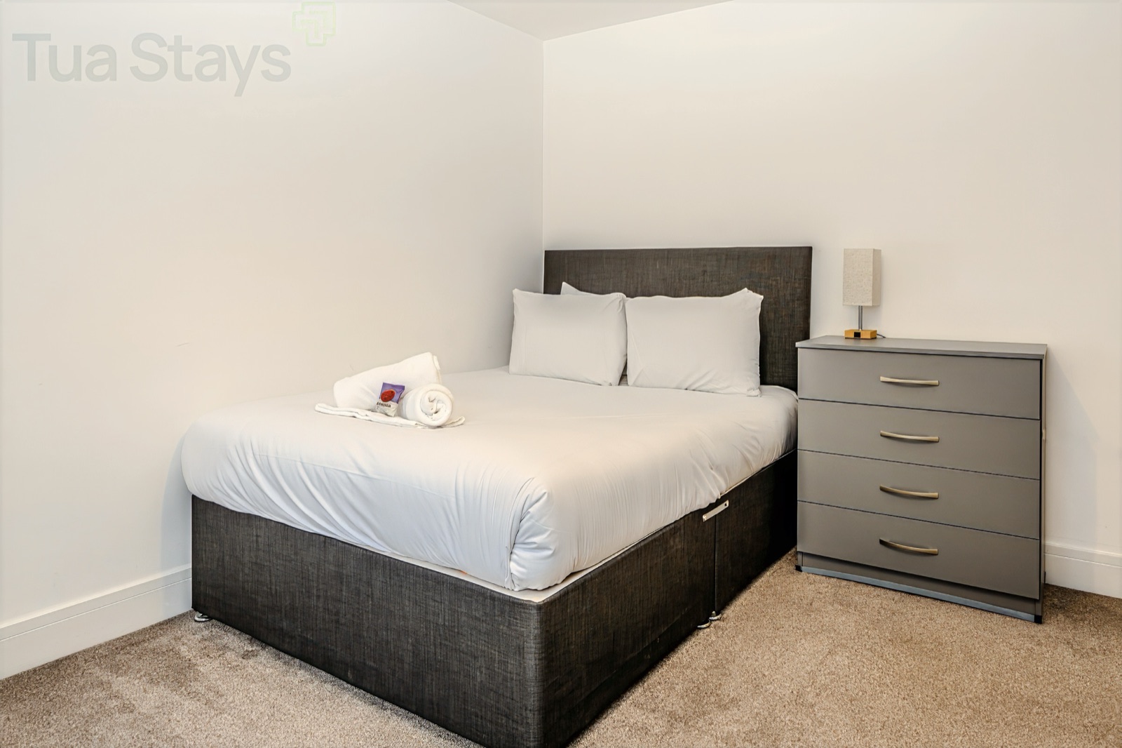 A prepared room in the managed north Bristol property